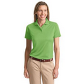 Port Authority Poly-Charcoal Blend Pique Ladies' Polo Shirt
